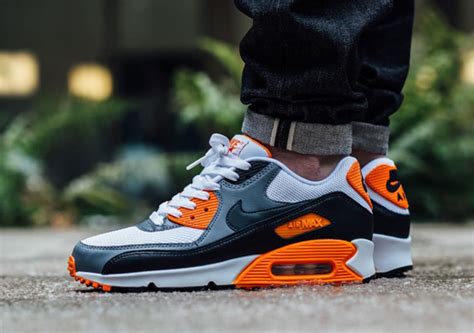 nike air max 90 weiß neon orange|nike air max 90 premium.